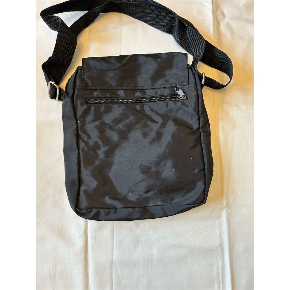 Vintage Disney World Mickey Mouse Crossbody Messenger Bag Black Medium - Picture 4 of 12